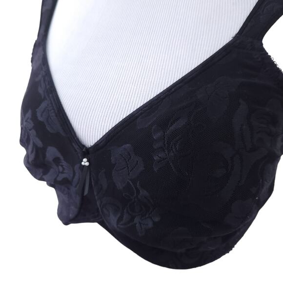 Wacoal Awareness Full Figure Underwire Cup 32DDD Black - Picture 3 of 6